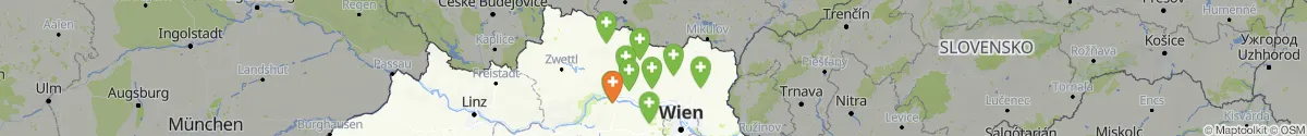 Map view for Pharmacies emergency services nearby Haugsdorf (Hollabrunn, Niederösterreich)